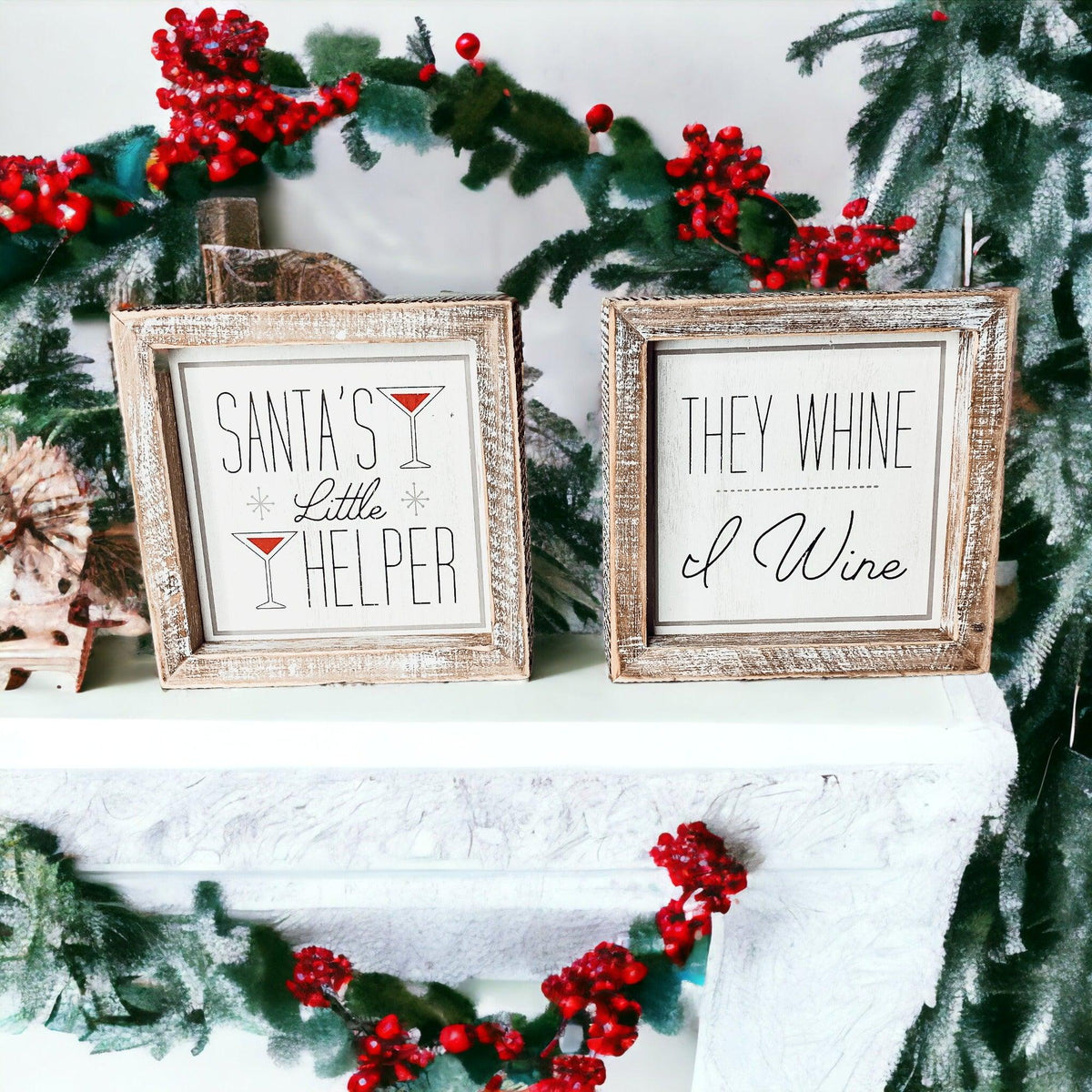 Santa's Helper Sign
