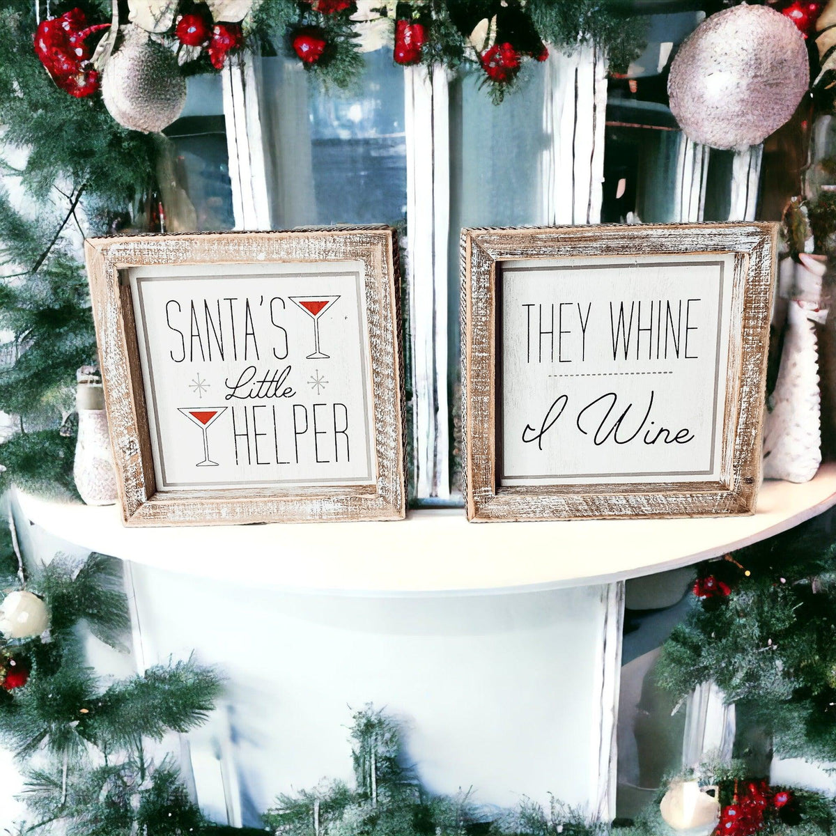 Santa's Helper Sign