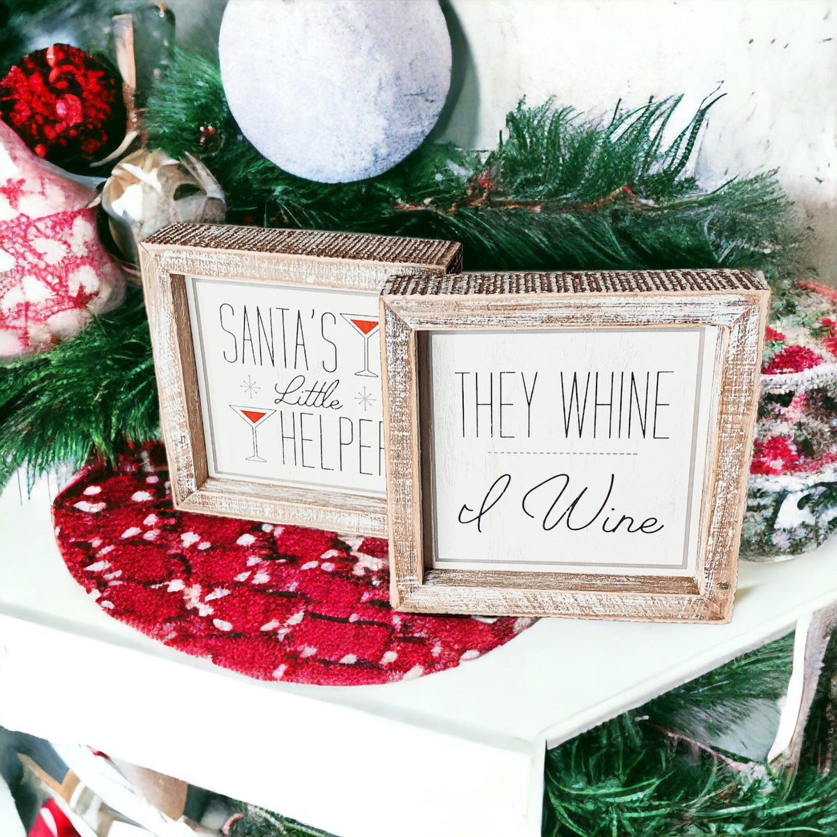 Santa's Helper Sign