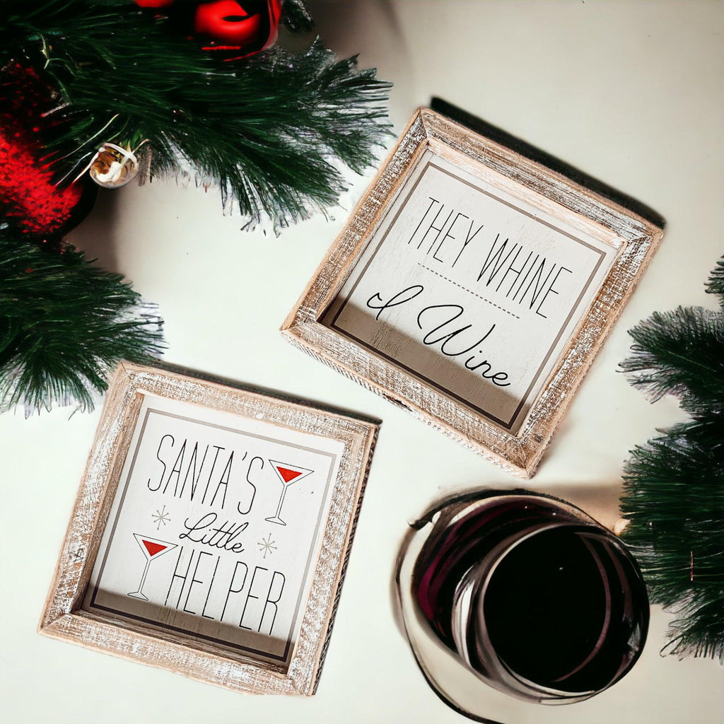 Santa's Helper Sign