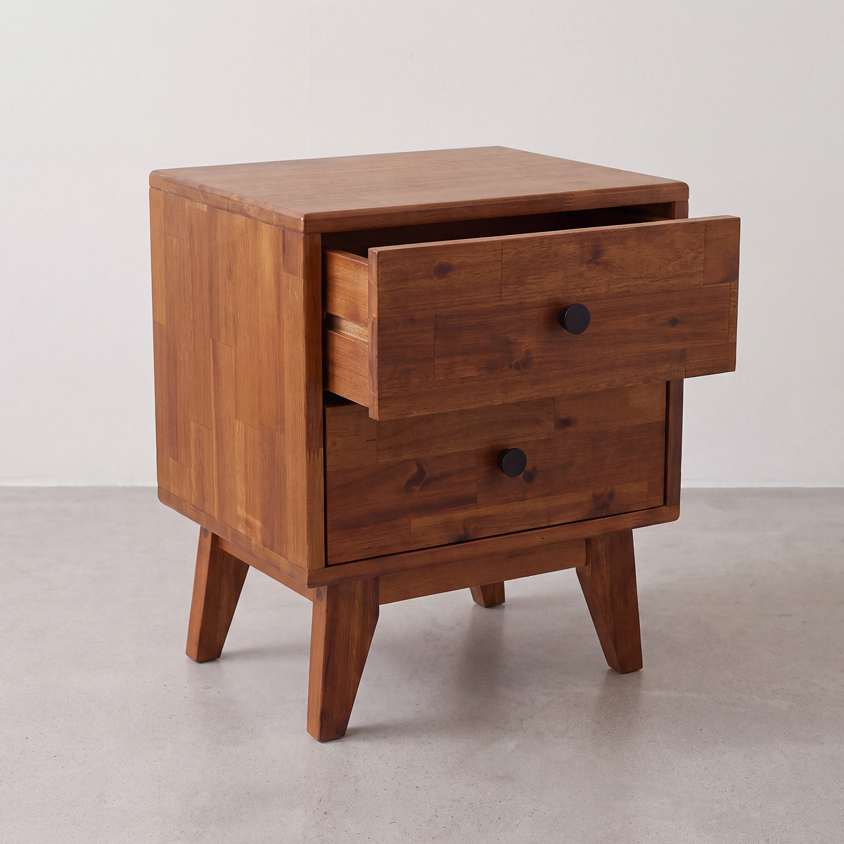 Silvia Solid Wood Nightstand